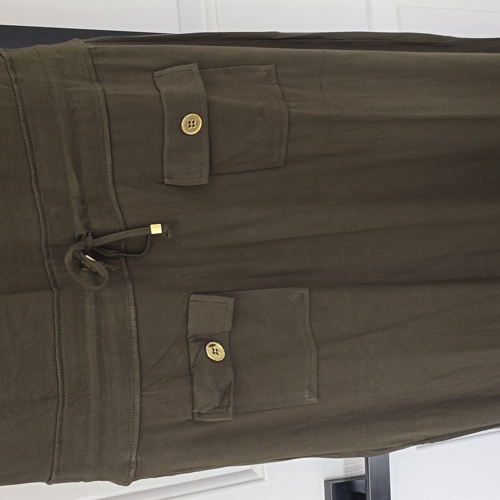 Premise GreenMaxi Dress Sz 4 Nwt - Picture 3 of 7